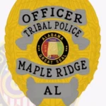 Police Badge Patch B3-C11 view 2