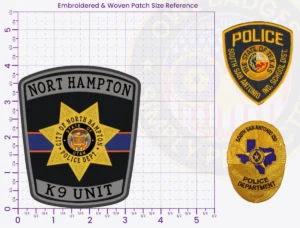 T15-a2 buy custom police patches and design create build and order personalized-police patches and customized police patches embroidered 4