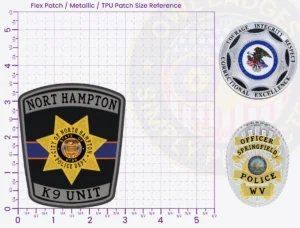 T15-a2 buy custom police patches and design create build and order personalized-police patches and customized police patches flex patch 3. 5