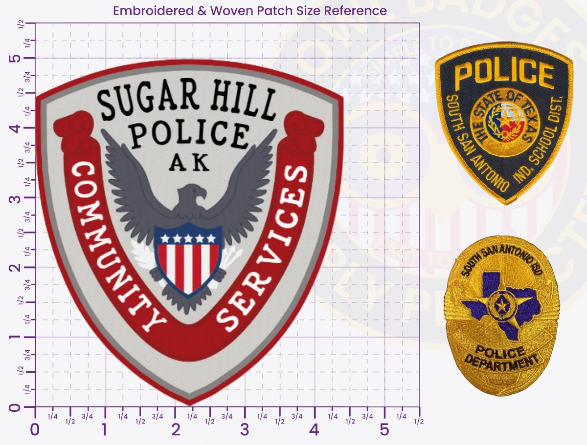 T2-A2A-Buy Custom Police Patches And Design Create Build and Order Personalized-Police Patches and Customized Police Patches Embroidered 5