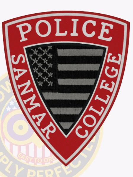 T7-A2 Buy Custom Police Patches And Design Create Build and Order Personalized-Police Patches and Customized Police Patches College Police Officer EMT Patches