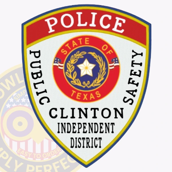 TS18-A17 Buy Custom Police Patches And Design Create Build and Order Personalized-Police Patches and Customized Police Patches School District Police Patch