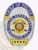 This elegant custom metal badge in silver showcases stunning gold and blue reverse enamel panels, displaying "CHIEF OF POLICE" at the top. The central design features a gold star with the California state seal, framed by "POLICE DEPARTMENT," "SIERRA VERDE," and "REDWOOD CITY." Four stars add to the badge's authoritative presence at the bottom, and it includes a safety pin attachment for easy wear.