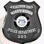 Classic Shield Badge with Textured Background, 4 Ribboned Panels, Traditional Line Border view 4