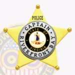 Vintage 5-Point Star with Rounded Points, Smooth Edges Badge view 2