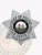 Featuring a custom 7-point star metal badge in polished silver for Cedar Grove Park police, this badge displays "CHIEF OF POLICE" prominently at the top. The center holds a circular emblem representing the state of West Virginia, while "CEDAR GROVE PARK POLICE DEPARTMENT" is inscribed below. The safety pin attachment offers practicality and ease of wear.
