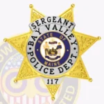 Professional 7-Point Star Badge Shield with Top Ribbon, 4 Text Panels, Ball Points, Smooth Border view 2