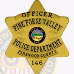 Classic 6 Point Star Badge with Rounded Edges, 5 Ribboned view 2