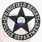 Classic 5 Point Star Shield Badge with 2 Text Panels in Circle Banner view 4