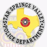 Modern Texas Badge with Circle Banner, 2 Text Panels, Classic Border 20-TX2CMB view 2