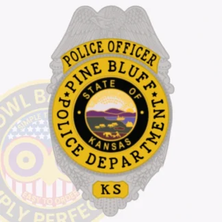 Police Badge Patch B4-T10