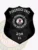 Custom black shield metal badge featuring an inner 7-point star with the text Forensics Unit on top and Ferndale Police Department encircling the Illinois state seal in the center, numbered 208 with IL below, attached with a safety pin.