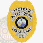 Police Badge Patch B2-10-2 view 1