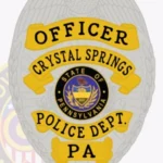 Police Badge Patch B2-C13 view 2