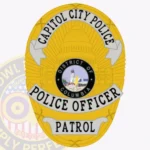 Police Badge Patch B6-D11 view 1
