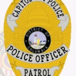 Police Badge Patch B6-D11 view 2