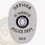 Badge Patch BD10-A2 view 1