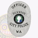 Police Badge Patch BD10-A3 view 1
