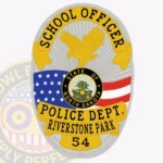 Police Badge Patch BD11-A1 view 1