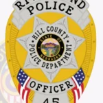Police Badge Patch BD11-F5 view 2