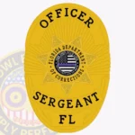 Police Badge Patch BD20-A1 view 1