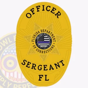 Shield embroidered badge patch