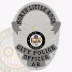 Police Badge Patch BD6-J1 view 1