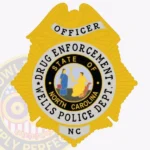 Police Badge Patch M1-A1 view 1