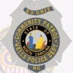 Police Badge Patch M1-A1 view 4
