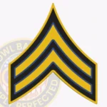 Police Rank Chevron CPL Corporal Patch view 1