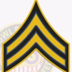 Police Rank Chevron CPL Corporal Patch view 2