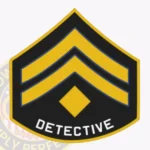 Police Rank Chevron Detective I Patch view 1