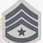Police Rank Chevron Sergeant II PRC1-SGT Patch view 4