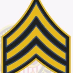 Police Rank Chevron SGT Sergeant Patch view 2