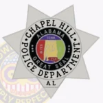 7 Point Star Police Badge Patch S16-H11 view 1