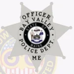 7 Point Star Police Badge Patch S17-H15 view 2