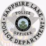 5 Point Star Police Badge Patch S19-A1B view 2