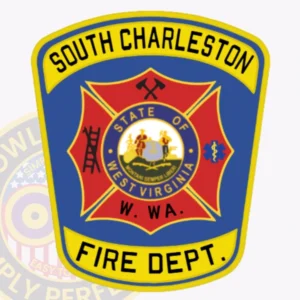 Fire Department Patch, 3 Text Panels for fire departments
