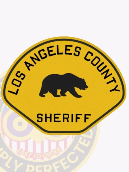 SD1-A1 Buy Custom Badges And Design, Create, Build and Order Personalized Badges and Customized Sherriff Patches Gold