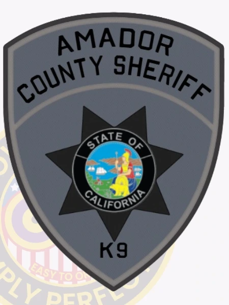 SD7-A1 Buy Custom Badges And Design, Create, Build and Order Personalized Badges and Customized Sheriff Patches SubDued K9