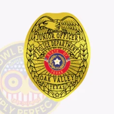 Str1 a1 custom junior sticker badges and design create build and order custom junior sticker badges personalized badges junior sticker badges gold