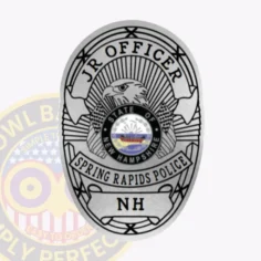 Str11 d17 custom junior sticker badges and design create build and order custom junior sticker badges personalized badges junior sticker badges silver
