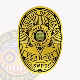 Oval Sticker Badge STR20-A1