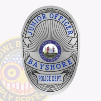 Oval Sticker Badge STR5-D11
