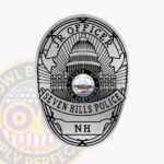 Oval Sticker Badge STR6-D11 view 1