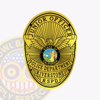 Oval Sticker Badge STR6-J1