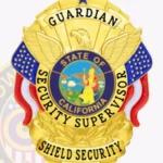 Custom Security Supervisor Badge Shield view 2