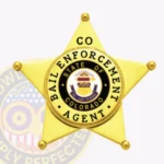Bail Enforcement Agent Badge 5 Point Star Rounded Points 14-H10-2BEA view 1