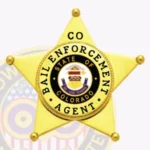 Bail Enforcement Agent Badge 5 Point Star Rounded Points 14-H10-2BEA view 2