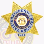 Fugitive Recovery Agent Badge 7-Point Star view 2
